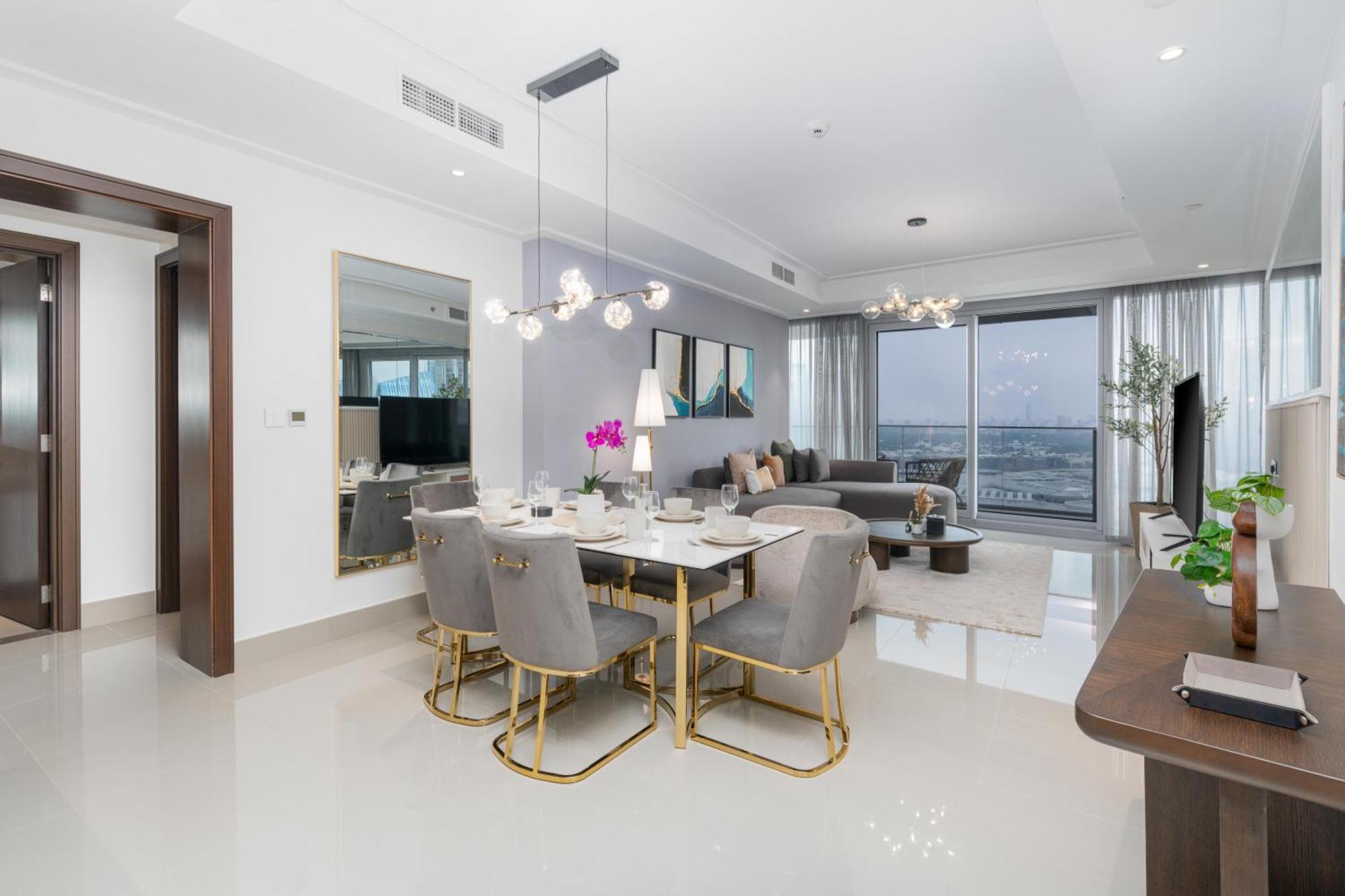 Whitesage - Opera Grand Elegance 3br With Burj Khalifa Views * Dubai