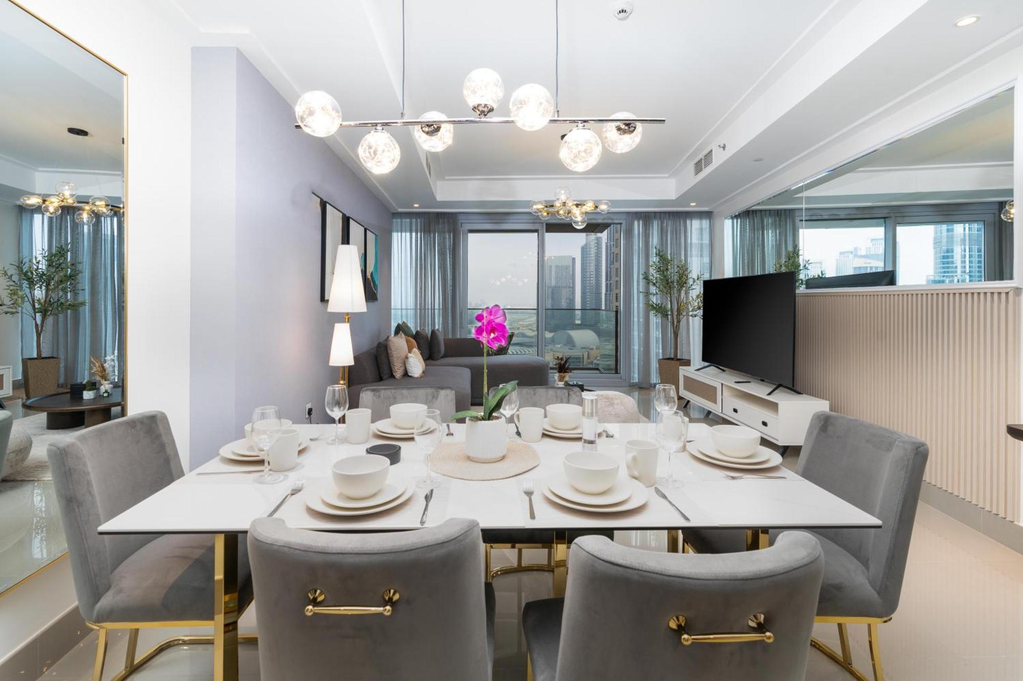 Whitesage - Opera Grand Elegance 3br With Burj Khalifa Views Apartment *