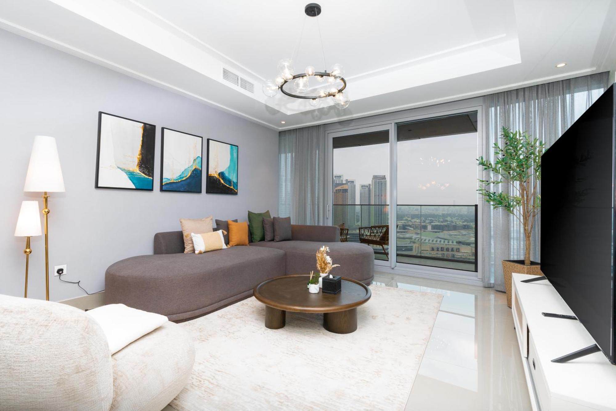 Whitesage - Opera Grand Elegance 3br With Burj Khalifa Views Apartment Dubai